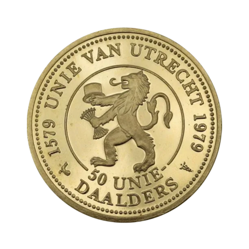 Thumbnail Unie van Utrecht 1979 Gouden Munt 1979 voorkant