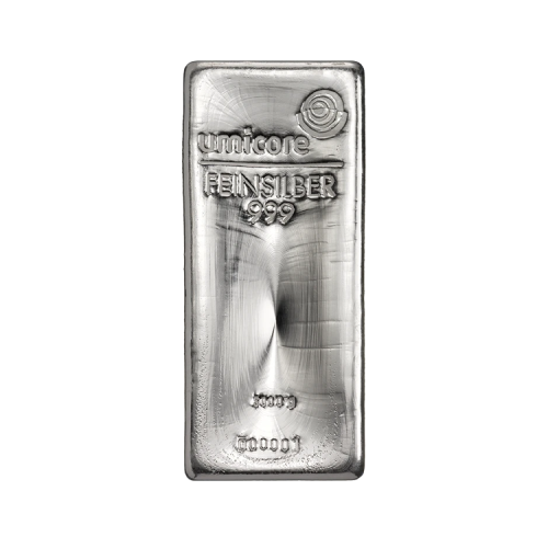 Thumbnail 10 kilo Silver Bar Mixed Years front