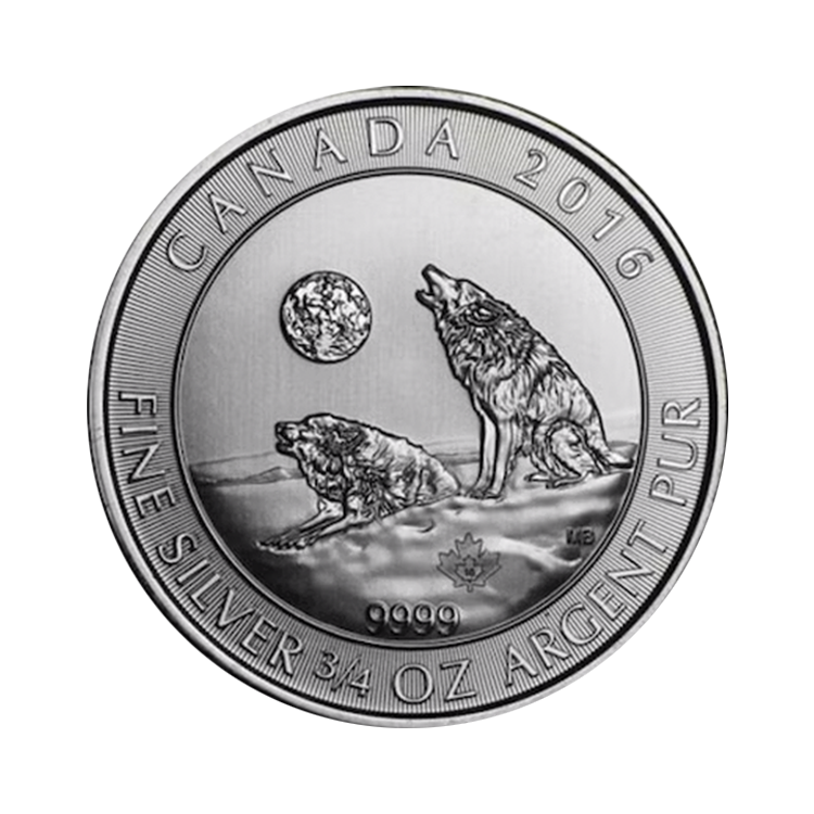3/4 oz Divers Zilveren Munt Divers voorkant
