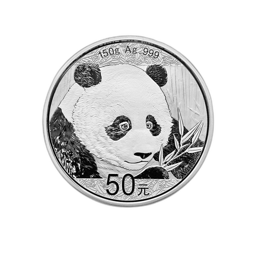 Thumbnail 150g China Gold Coin Corp. Plata 2018 front