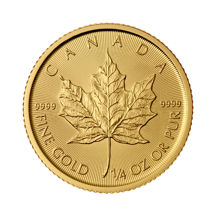 Gold Maple Leaf 1/4 troy ounce gold