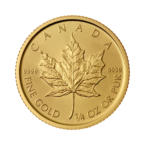Thumbnail Gold Maple Leaf 1/4 troy ounce gold