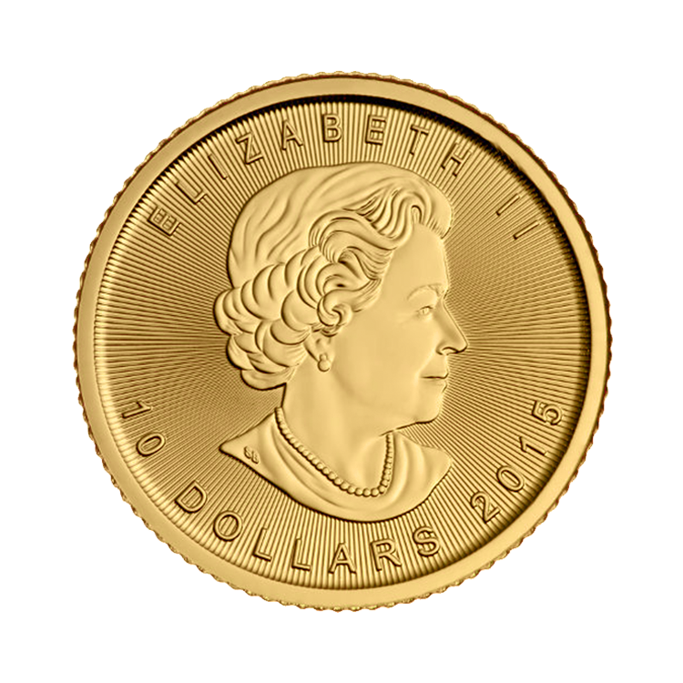 Elizabeth II Maple Leaf 1/4 oz gold