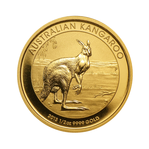 Thumbnail 1/2 oz Kangaroo Goldmünze Verschiedene Jahre front