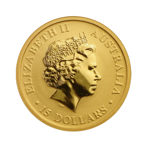 Thumbnail 1/10 oz Kangaroo Gouden Munt Divers achterkant