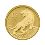1/2 oz Lunar Goldmünze front