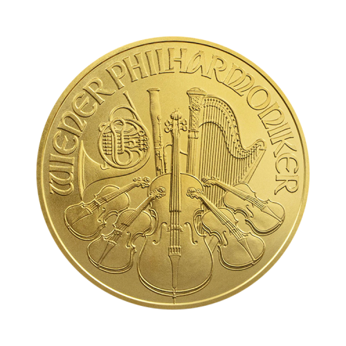 Thumbnail Obverse 1 Troy ounce gold Philharmonic coin