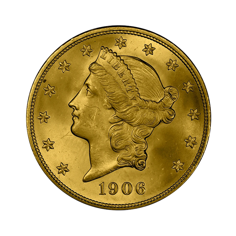 Double Eagle Gouden Munt Divers (Coronet Head) voorkant