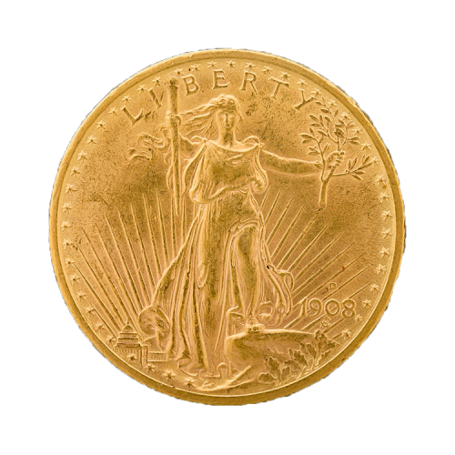 Thumbnail 1 oz Double Eagle Oro Años Diversions back