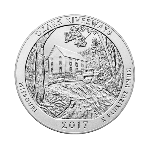 Thumbnail 5 oz Divers Zilveren Munt Divers voorkant