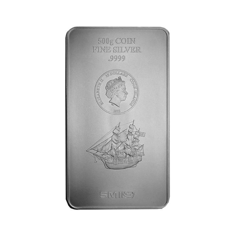 500g New Zealand Mint Zilverbaar Divers voorkant