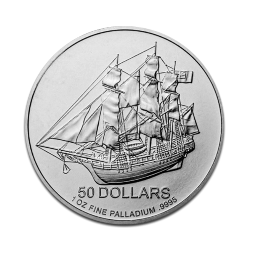 Thumbnail 1 oz New Zealand Mint Palladium Munt Mixed Years front