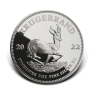 2 oz Krugerrand Proof Silver Coin 2022 front