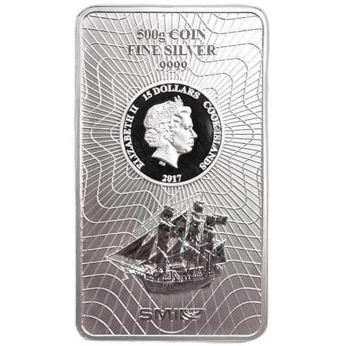 Thumbnail 500g Sunshine Mint Silberbarren 2017 front