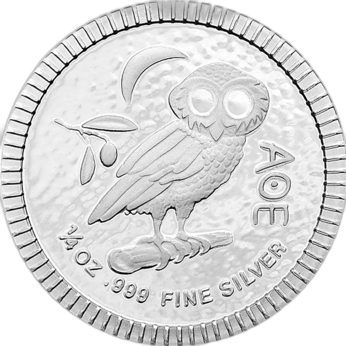 Thumbnail 1/4 oz New Zealand Mint Zilveren Munt 2022 voorkant
