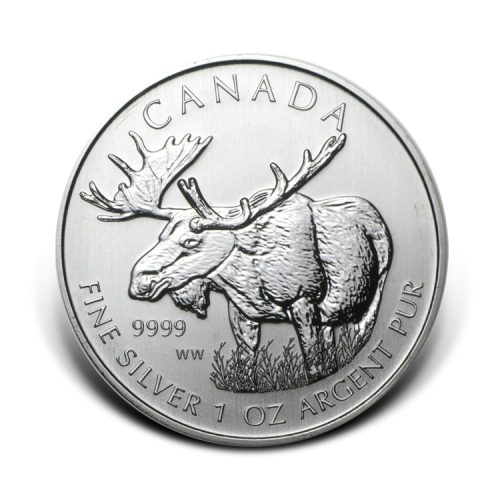 Thumbnail 1 oz Royal Canadian Mint Zilveren Munt 2012 voorkant