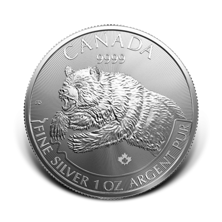 1 oz Royal Canadian Mint d'Argent 2019 front