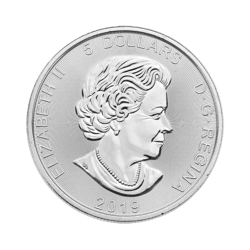 Thumbnail 1 oz Royal Canadian Mint d'Argent 2019 back
