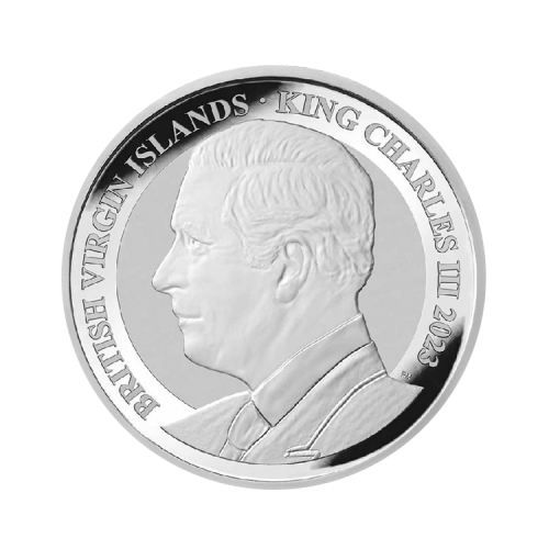 Thumbnail 1 troy ounce zilveren munt Pegasus 2023 achterkant