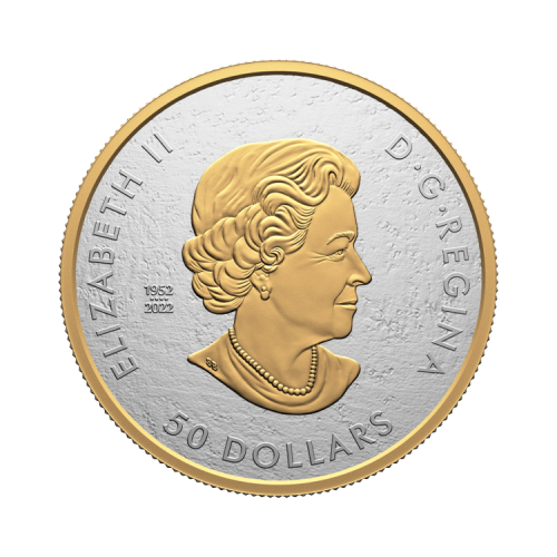 Thumbnail 5 oz Royal Canadian Mint Zilveren Munt 2023 achterkant