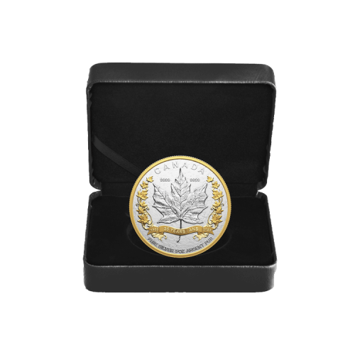 Thumbnail 5 oz Royal Canadian Mint Zilveren Munt 2023 perspectief 2