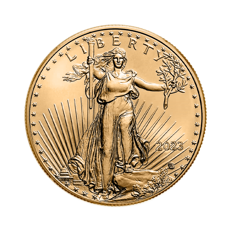 1/4 oz American Eagle Goldmünze 2024 front