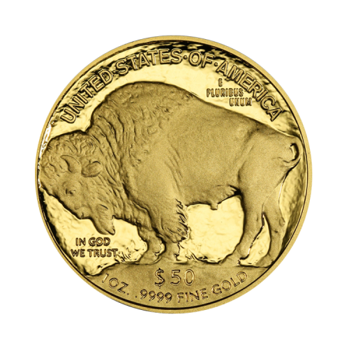 Thumbnail 1 oz US Mint Gold Coin 2022 back