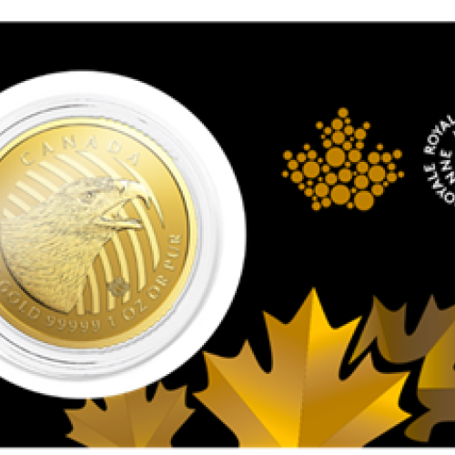 Thumbnail 1 oz Golden Eagle Gouden Munt 2018 voorkant