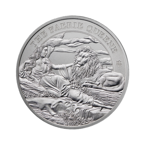 Thumbnail 1 oz Queens Beasts Silbermünze 2024 angle 1