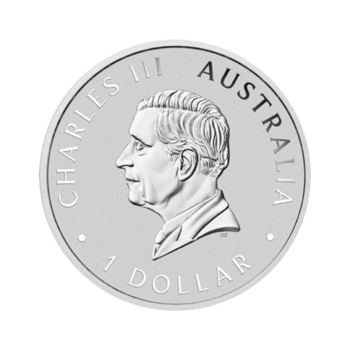 Thumbnail 1 oz Kookaburra Silver Coin 2024 angle 4