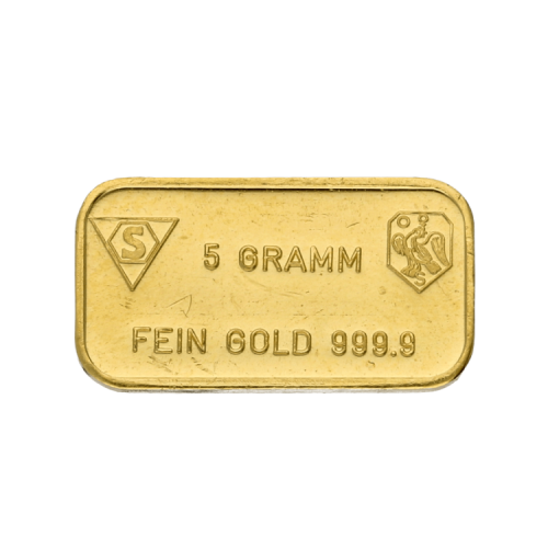 Thumbnail Gold bar 5 gram