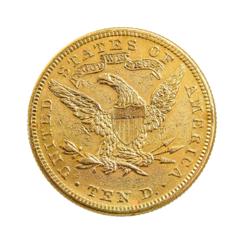 Thumbnail American Eagle Gouden Munt Divers 10 Dollar Liberty head voorkant