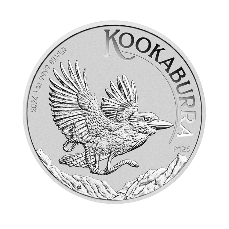 1 oz Kookaburra Silver Coin 2024 front