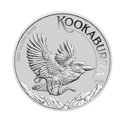 Thumbnail 1 oz Kookaburra Silver Coin 2024 front