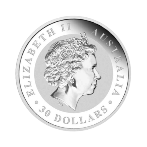 Thumbnail 1 kilo Koala Silver Coin 2010 back