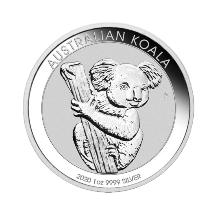 1 oz Koala Plata 2020 front