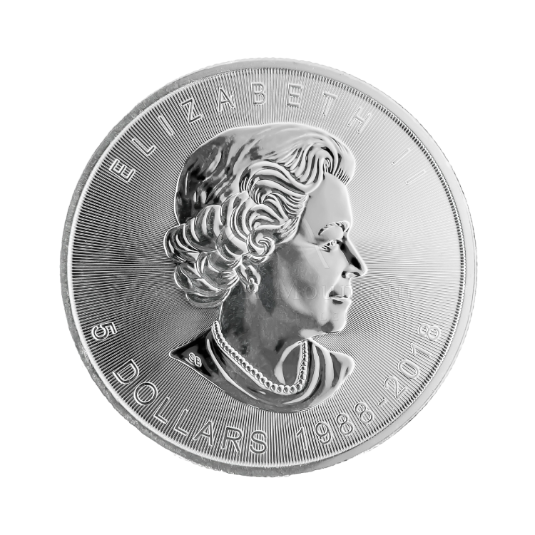1 oz Royal Canadian Mint Silver Coin 2018 back