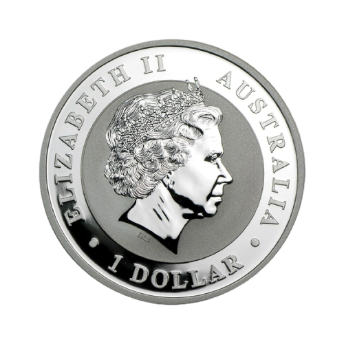 Thumbnail 1 oz Kookaburra Zilveren Munt 2013 achterkant