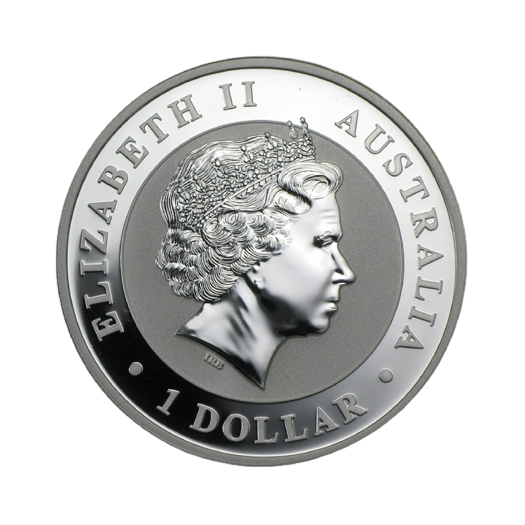 1 oz Koala Zilveren Munt 2017 achterkant