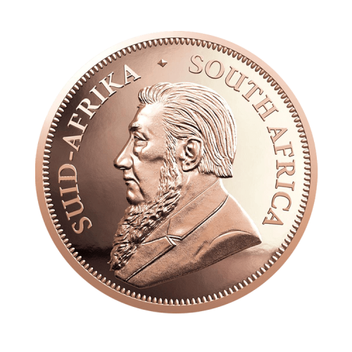 Thumbnail 1 oz Krugerrand Proof Gold Coin 2024 back