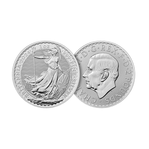 Thumbnail Design 1 troy ounce silver Britannia coin 2024