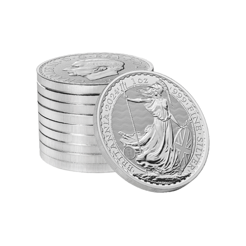 Thumbnail Design 1 troy ounce silver Britannia coin 2024