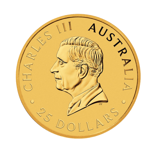 Thumbnail Charles III Kangaroo 1/4 oz goud 2024