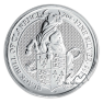 2 oz Queens Beasts Silver Coin 2018 front