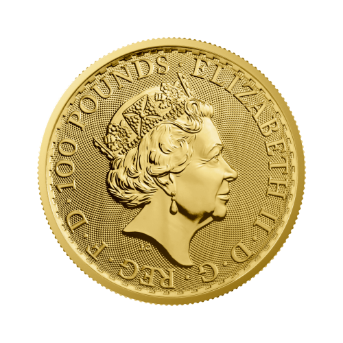 Thumbnail Reverse 1 troy ounce gold Britannia coin