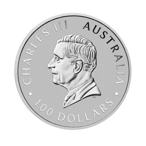 Thumbnail 1 oz Kangaroo Platina Munt 2025 back