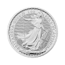 Obverse 1 troy ounce platinum Britannia coin 2025