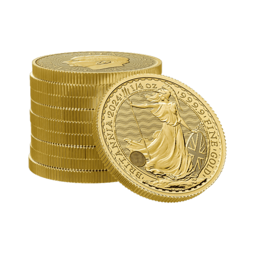 Thumbnail 1/4 oz gouden Britannia 2025