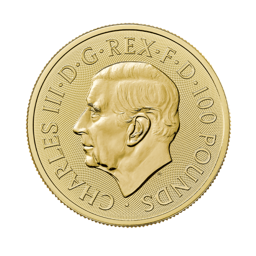 Thumbnail 1 oz Royal Mint Gouden Munt 2024 achterkant