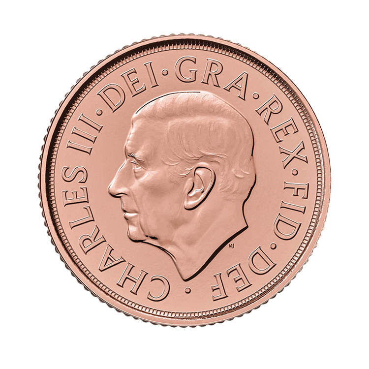 Sovereign Gold Coin 2024 back